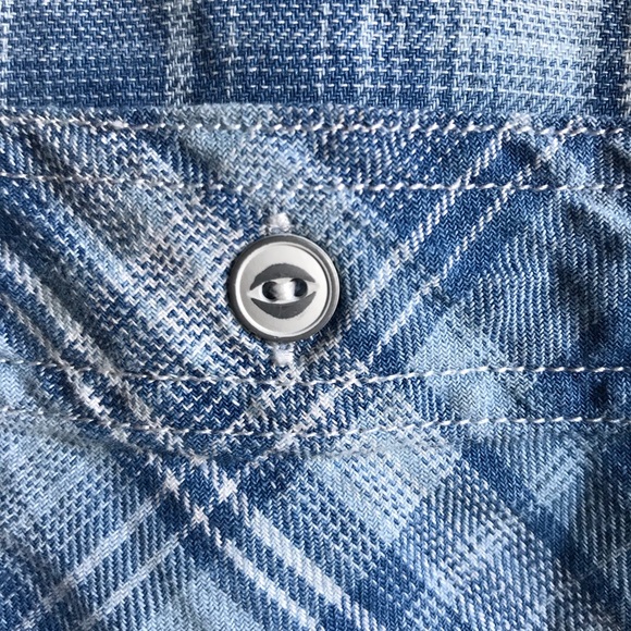 Original Weatherproof Vintage Large Flannel Blue - Picture 2 of 8